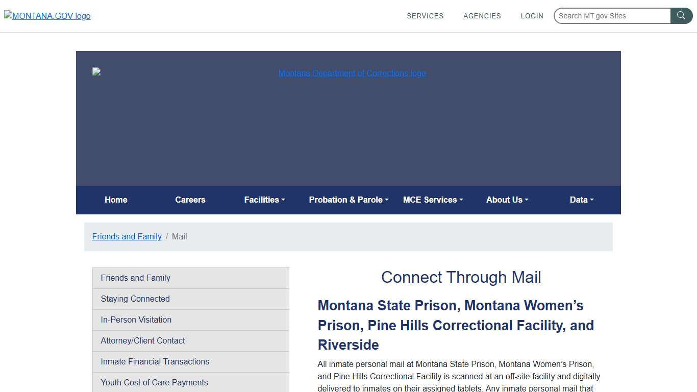 Inmate Personal Mail